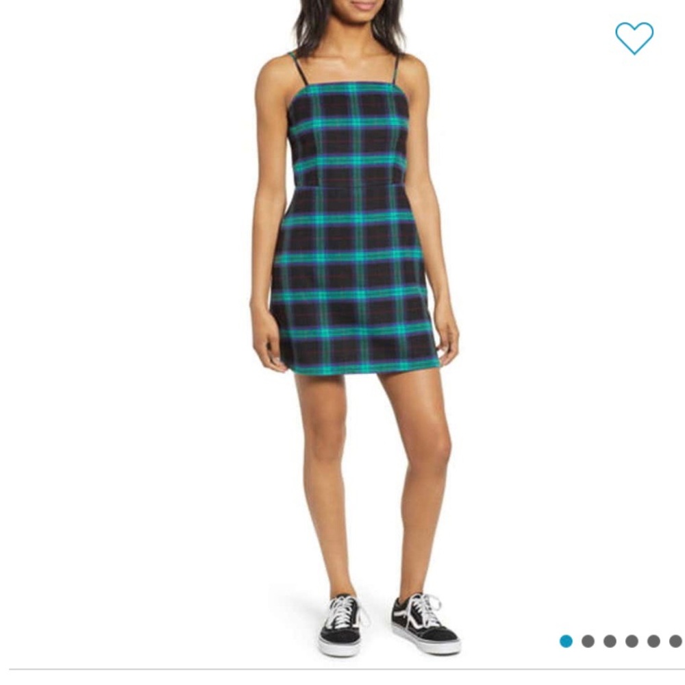 Plaid minidress - Picture 1 of 7